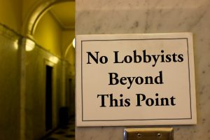 Non-profits cannot lobby for any cause or position
