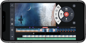 KineMaster mobile phone video editing app - perfect for booster clubs to use