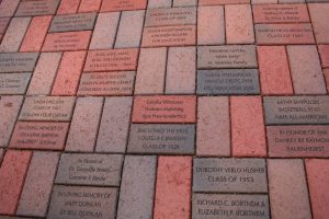 Engraved Bricks from Booster Club Memorial Day Fundraiser